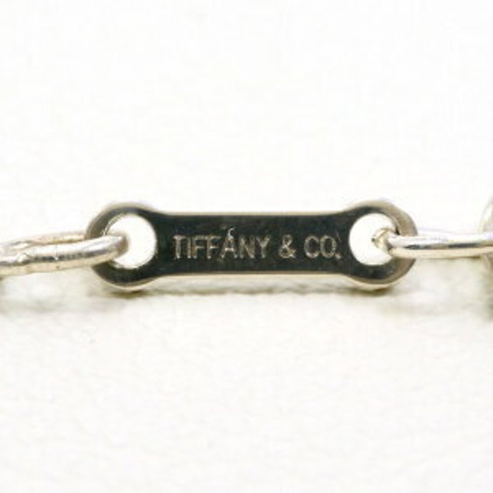 Tiffany Teardrop Silver Necklace Total View 6